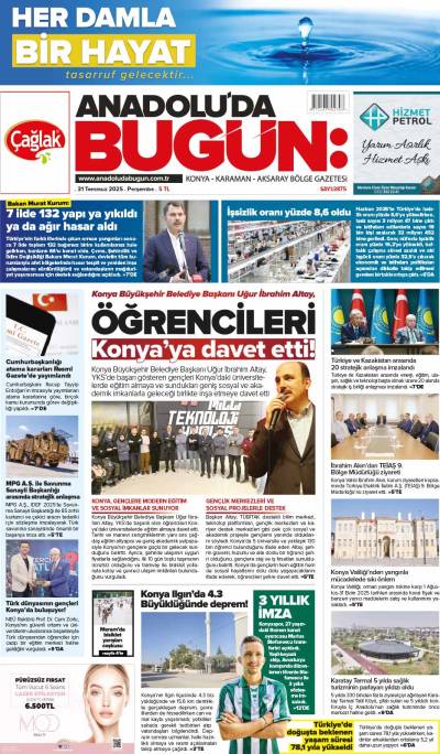 https://anadoludabugun.com.tr/31 Temmuz 2025
