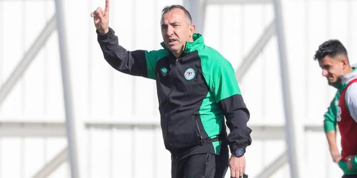 Konyaspor'da Recep Uçar, maç içindeki tepkiler için konuştu! Taraftardan rica etti