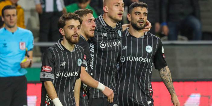 Konyasporlu oyuncu haftanın altın karmasında