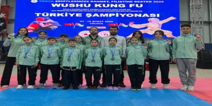 Selçuklu Belediyespor fırtına estirdi! Türkiye Şampiyonasında 12 madalya