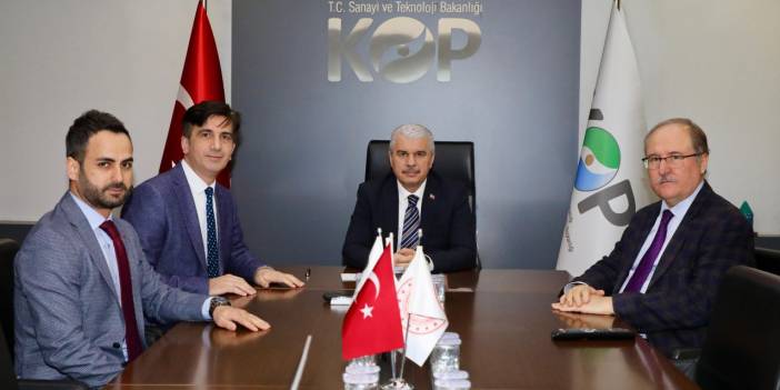 Vali İbrahim Akın (KOP) Bölge Kalkınma İdaresi'ni ziyaret etti