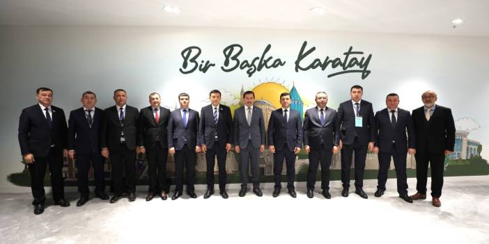 Özbekistanlı Heyetten Başkan Kılca’ya ziyaret
