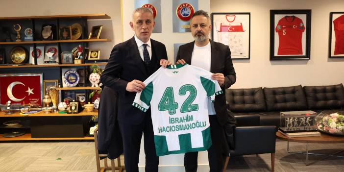 Konyaspor Başkanı ile TFF Başkanı toplantı yaptı! Hakem hataları tek tek anlatıldı