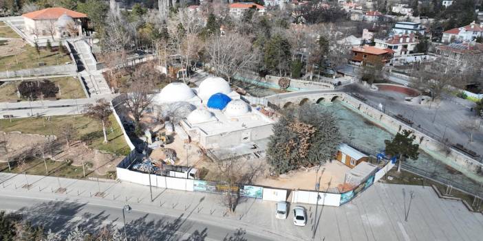Konya'nın tarihi hamamına büyük restorasyon!