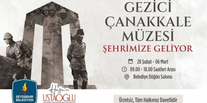 Konya'da Çanakkale ruhu işte böyle canlanıyor