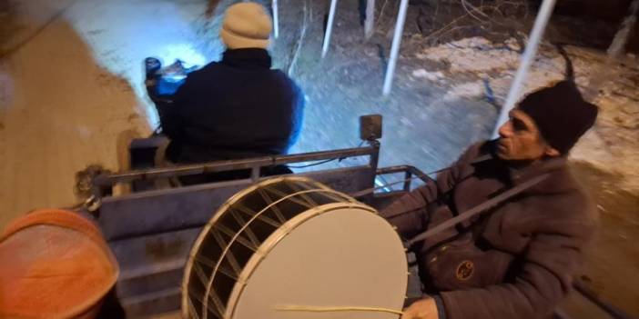 Konya'da davulcuların yeni yöntemi! Sahurda böyle uyandırıyorlar...