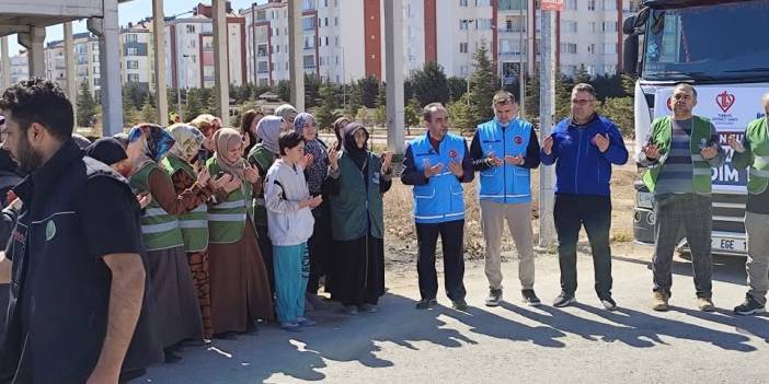 Konya’dan Suriye’ye 15 milyonluk yardım!