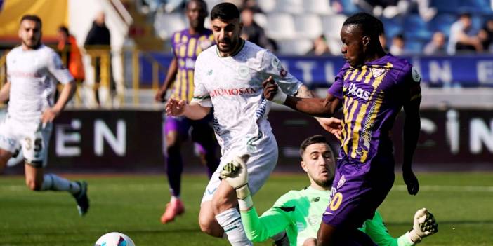 Konyaspor, İstanbul'da puan çıkaramadı! Çile bülbülüm çile
