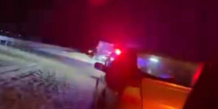 Konya yolunda tır devrildi!