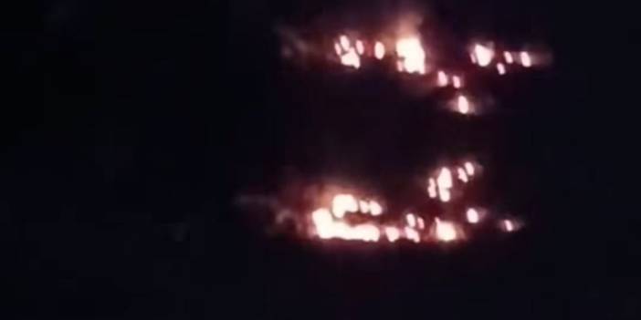 Konya'da şifreli yangın! Tarlaya harf çizip ateşe verdi