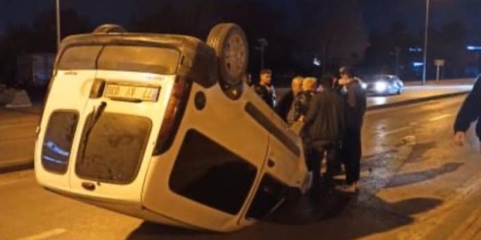 Gece yarısı zil çanları! Konya Eski Sanayi’de trafik kazası