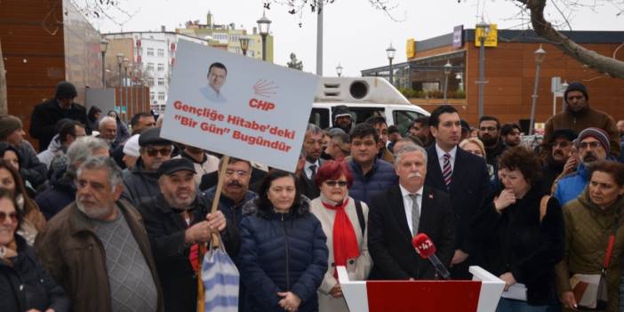 Ekrem İmamoğlu'nun gözaltına alınmasına Konya'da tepki