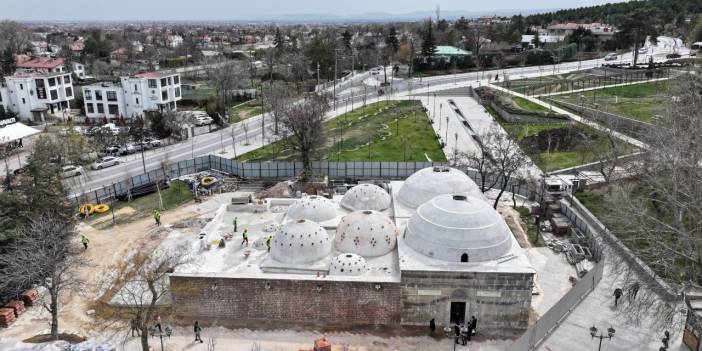 Konya'da 600 yıllık tarihi hamam restore ediliyor