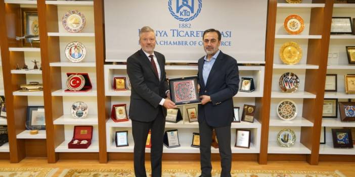 Konya ve Norveç ilişkileri gelişiyor! Ticari faaliyetler masaya yatırıldı