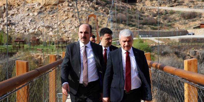Konya Valisi ve Başkan Altay birlikte Konya’nın en güzel bölgesini ziyaret etti