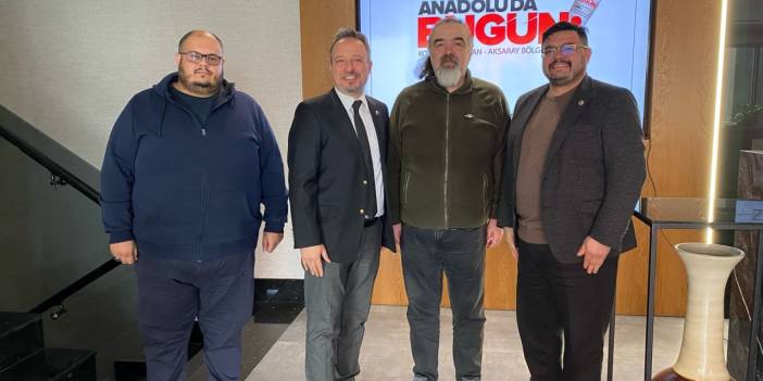 İYİ Parti Konya İl Başkan Yardımcılarından Anadolu'da Bugün'e ziyaret