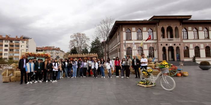 Konya'da tarım temalı alanlar ilgi odağı oldu