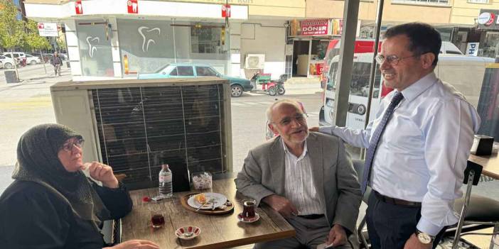 AK Parti Konya Milletvekili Altunyaldız, Kulu'da esnaflarla buluştu