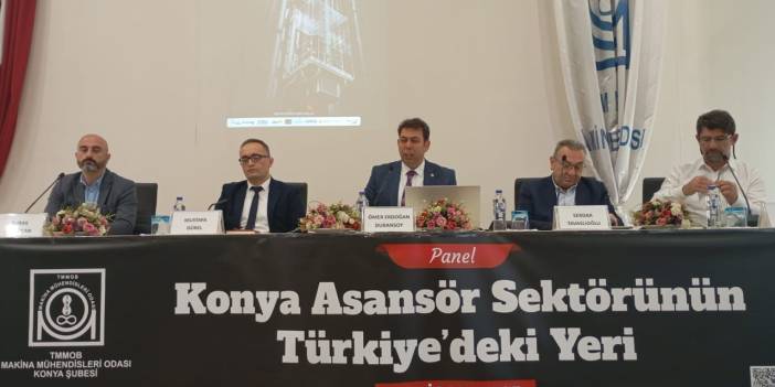 Konya'da asansör sektörü masaya yatırıldı