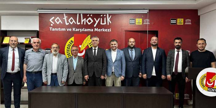 MÜSİAD Konya’dan Konya Gazeteciler Cemiyeti’ne ziyaret