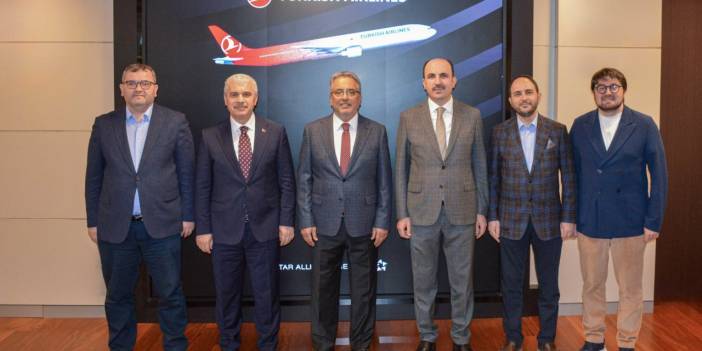 Konya'nın cazibesi artıyor: Vali Akın ve Başkan Altay'dan THY'ye Ziyaret