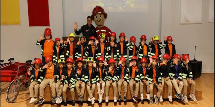 İlkokul 1. Sınıf öğrencilerine itfaiye eğitimi: Her bir çocuğumuz bir kahraman