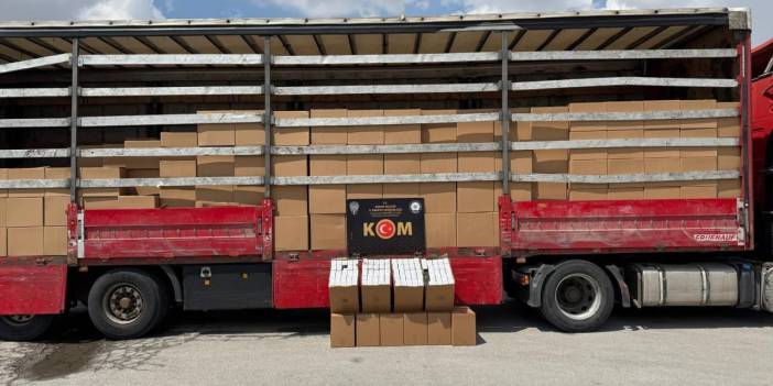 Konya'da kaçakçılık operasyonu! 3 gözaltı