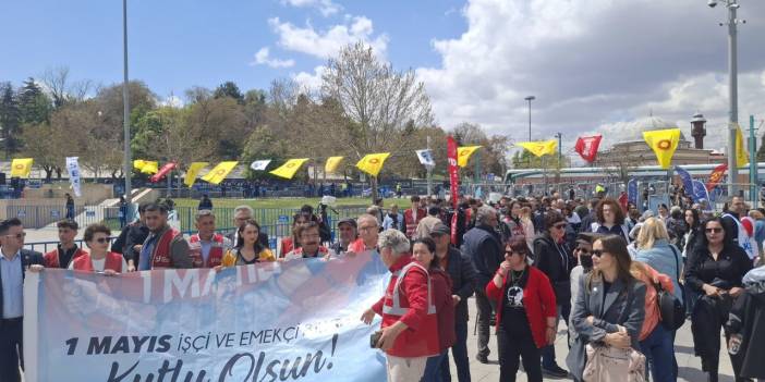 Konya'da emekçiler meydana indi! 