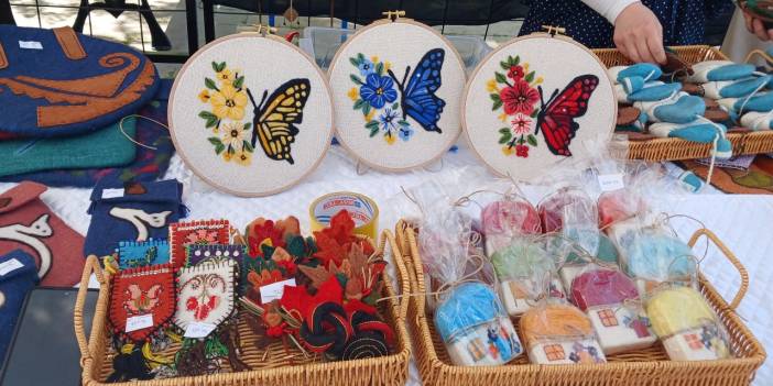 Konya'da aileye ve emeğe büyük destek! Kadın eli değdi, sanat ve lezzet şölene dönüştü!