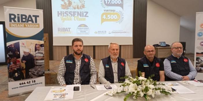 Ribat’tan 2025 kurban çağrısı! “İhisseniz, iyilik olsun”