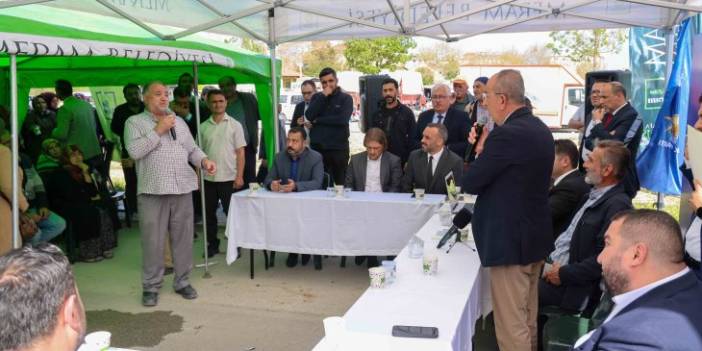 Başkan Mustafa Kavuş Hadimi ve Uluğbey Mahallelerinde Vatandaşlarla Buluştu