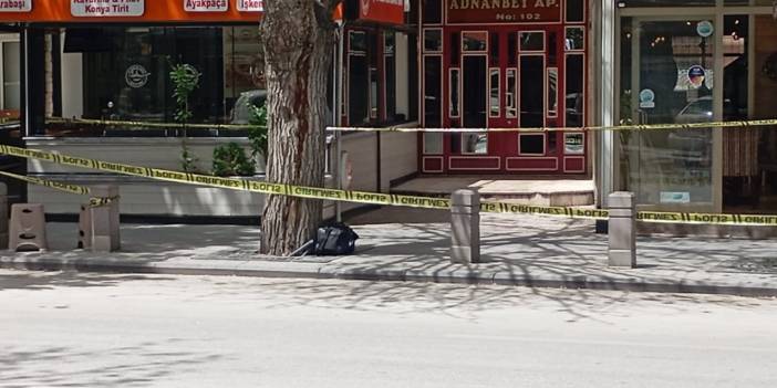 Konya'da patlama sesleri! Trafiği durduran şüpheli paket!