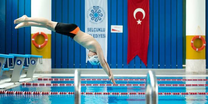 Selçuklu Belediyesi Yüzme Yarışları Başlıyor