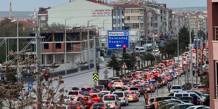 Konya'da araç sayısı 1 milyona yaklaştı! Konya ve Karaman'ın trafik rakamları şaşırttı!