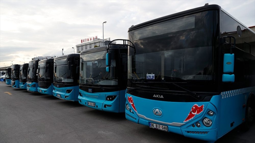 Özel halk otobüslerine destek!