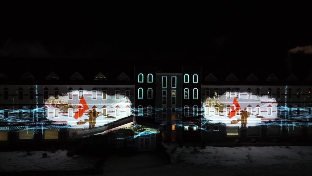 Sarıkamış şehitleri canlandırıldı! Duygulu anlar...