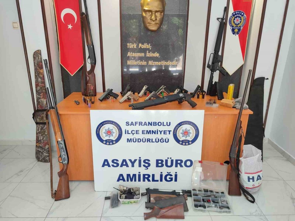 Kaçak silah tamiratı kendilerine pahalıya patladı!