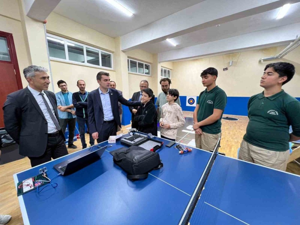 Bozkır’ın robotları Konya’nın gururu olacak