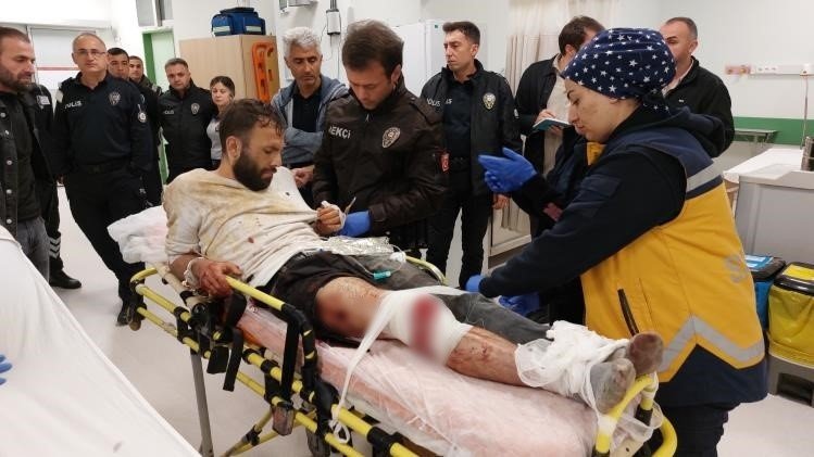 Polise saldırı! Saldırgan etkisiz hale getirildi