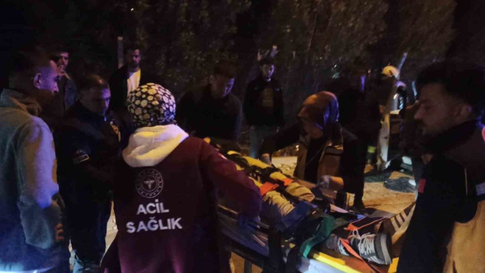 Konya’da gece feci çarpışma! 1 yaralı