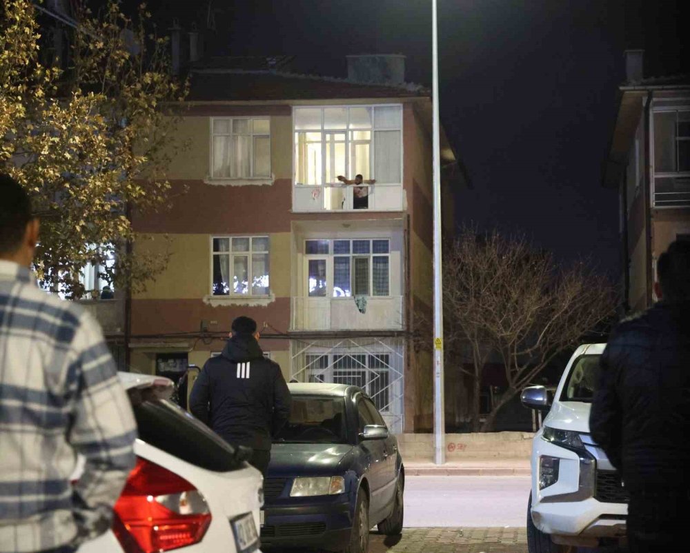 Konya'da gerilim dolu anlar