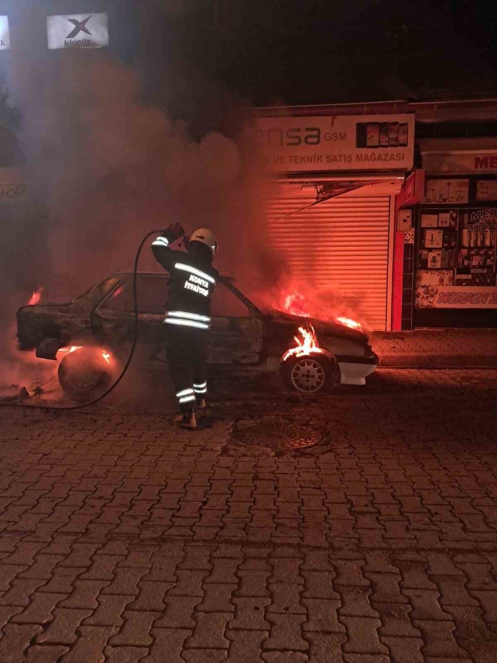 Konya’da dehşet! Polis zanlıyı yakanladı