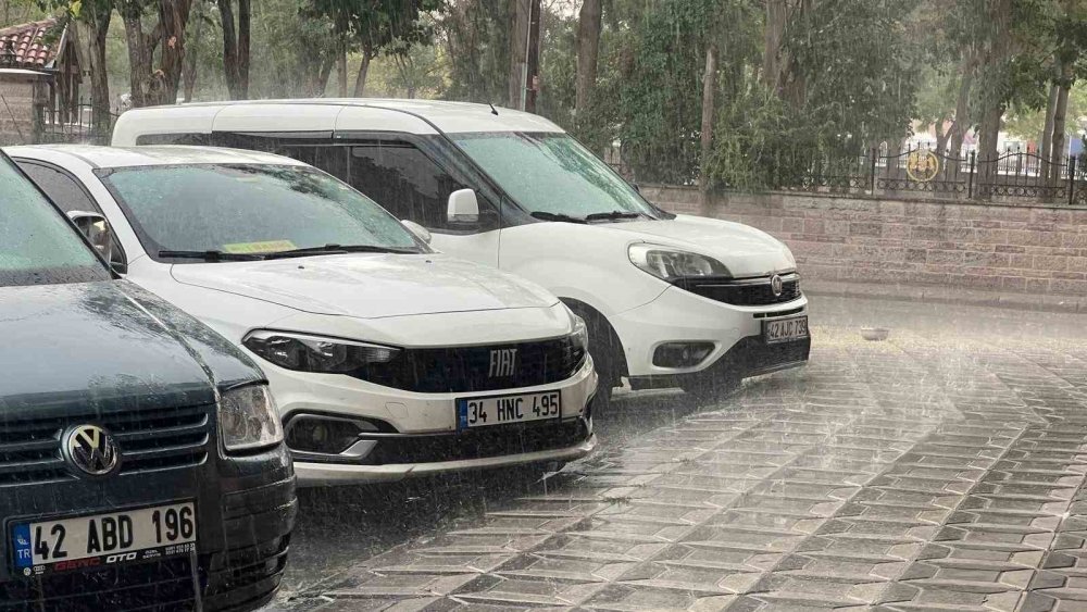 Konya yağış sonrası denize döndü! Yarın için uyarı yapıldı