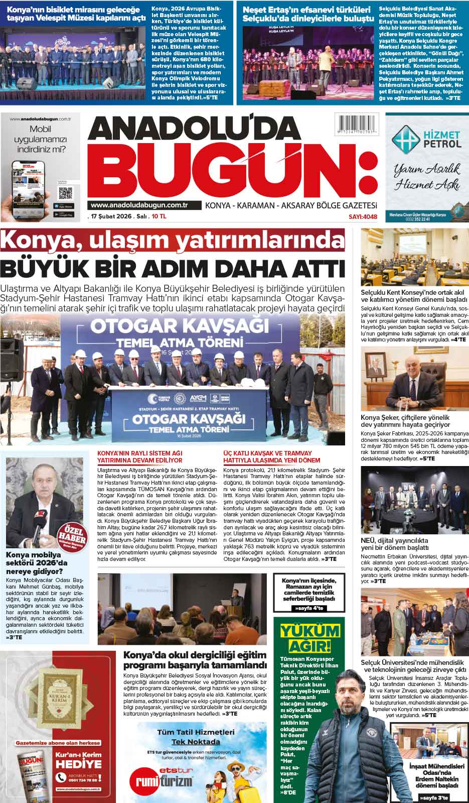 https://anadoludabugun.com.tr/17 Şubat 2026