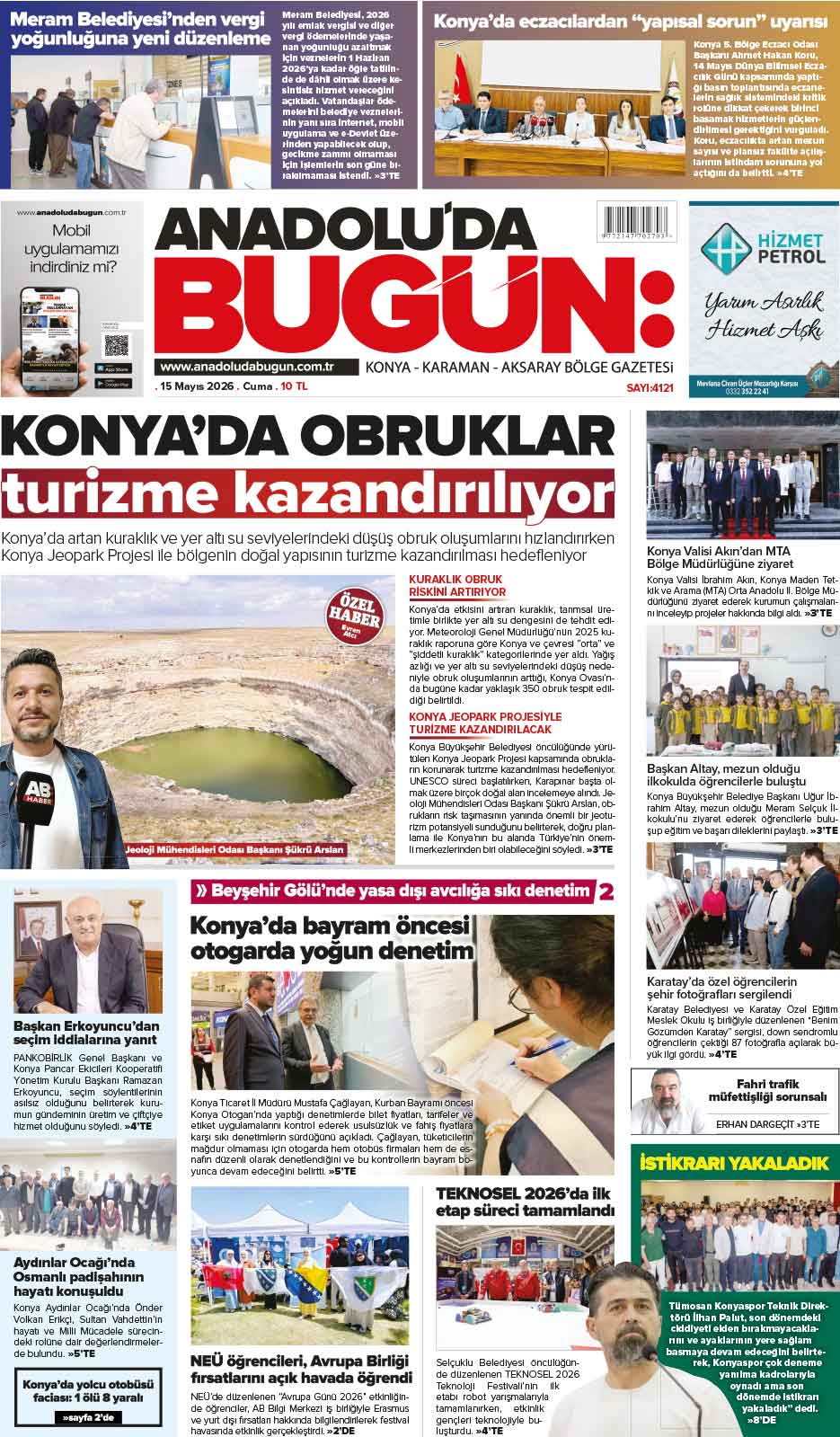 https://anadoludabugun.com.tr/15 Mayıs 2026