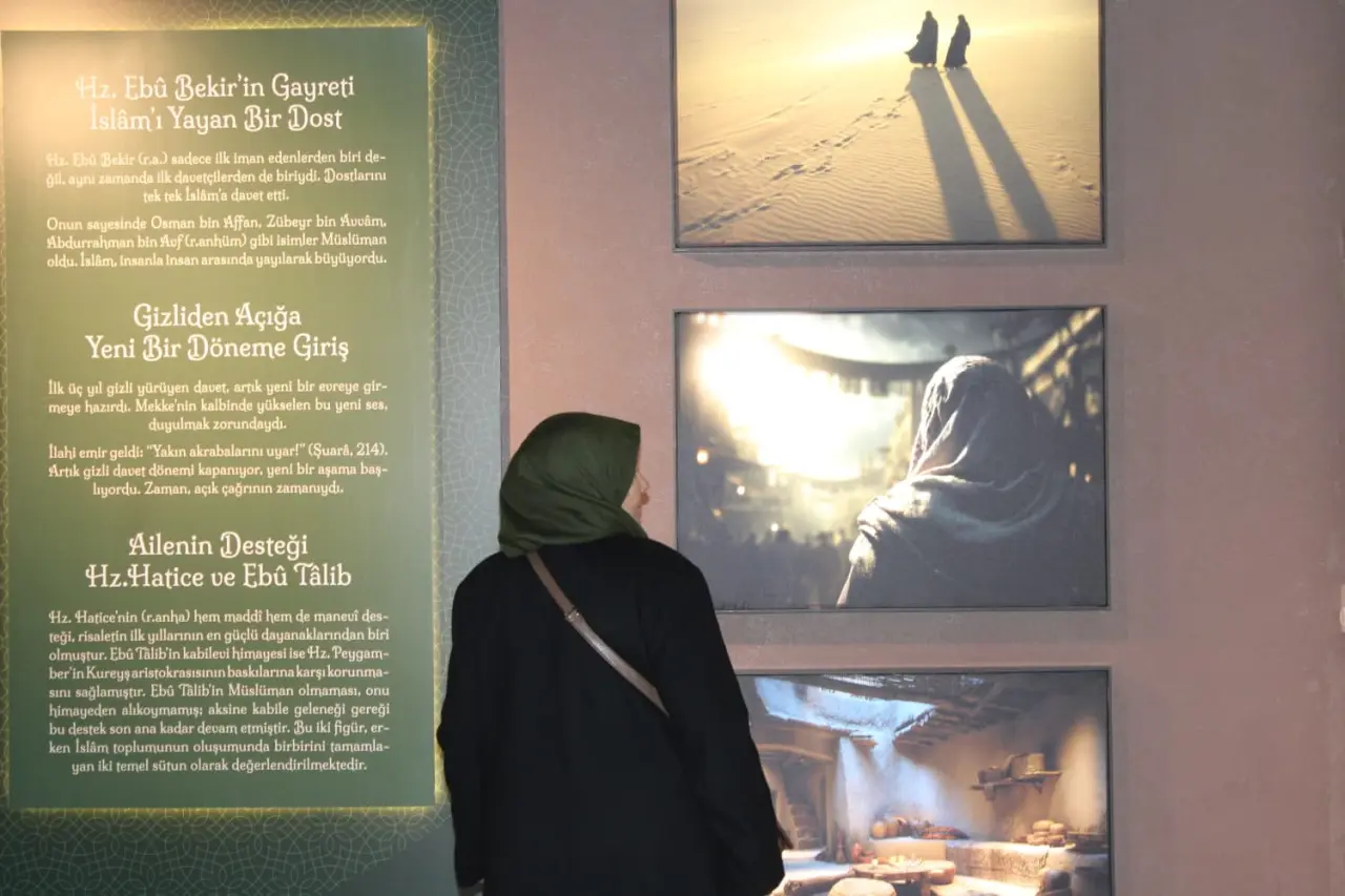 Konya’daki siyer sergisine yoğun ilgi 4