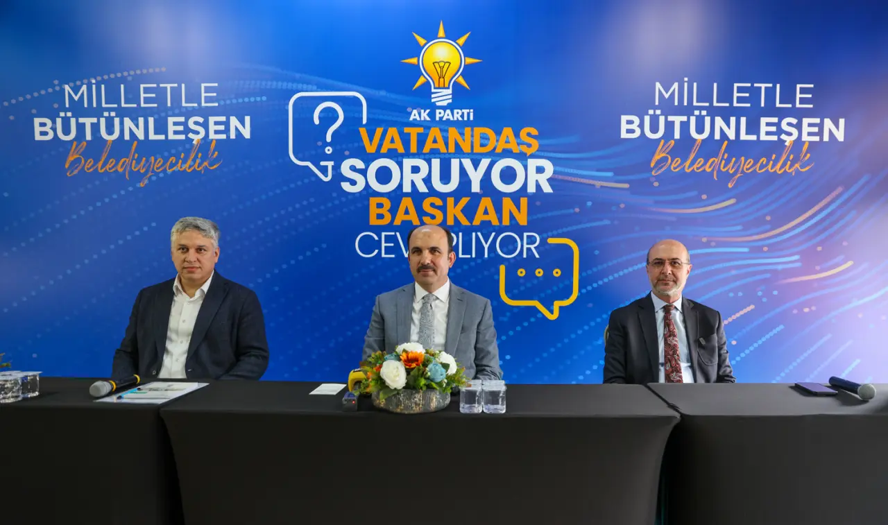 Konya’da başkanlar mahallede buluştu! Vatandaş sordu, onlar evapladı 2